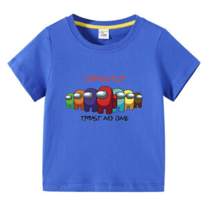 Children's summer short sleeved T-shirt