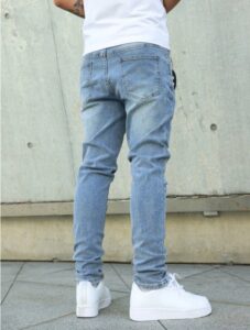 Shanxi Stretchy Slim Straight Pants