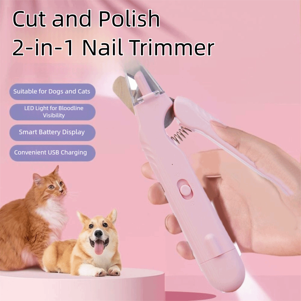 1b54623a-b347-460e-8397-76f6748badc2.jpg 2 In 1 Pet Nail Clippers With Led Light Dog Cat Special Blood Line Scissors Multifunction Animals Paw Nail Trimmer Pet Supplies