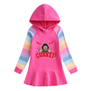 Cartoon Rainbow Girls' Dress