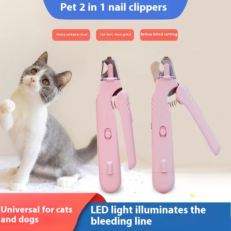 2a2955c6-4733-4629-8772-a7774ddcc7ef_trans.jpeg 2 In 1 Pet Nail Clippers With Led Light Dog Cat Special Blood Line Scissors Multifunction Animals Paw Nail Trimmer Pet Supplies - Image 6