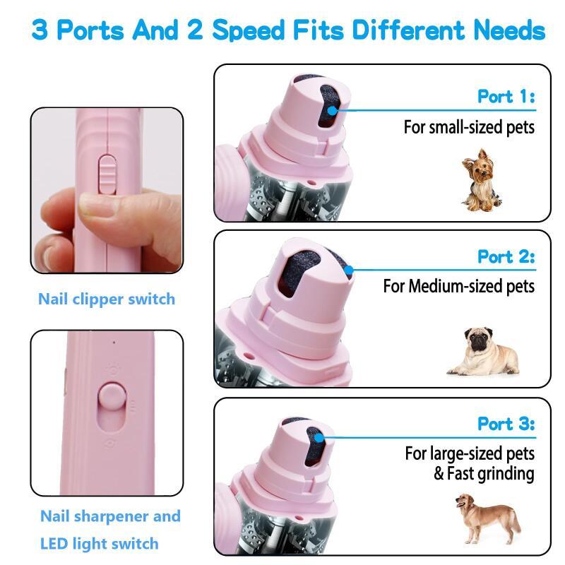 2b38eebb-0ef9-417f-a9eb-499d204305c9.jpeg 2 In 1 Pet Nail Clippers With Led Light Dog Cat Special Blood Line Scissors Multifunction Animals Paw Nail Trimmer Pet Supplies - Image 5