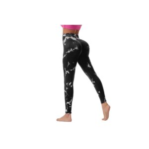 Self Pickup Only - Four Seasons Printed Nine Point Sports Yoga Pants