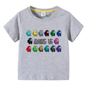 Children's summer short sleeved T-shirt
