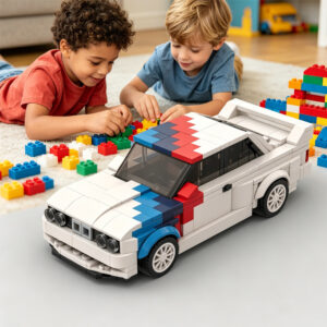 355PC Sports Car DIY Building Bricks BMW M3