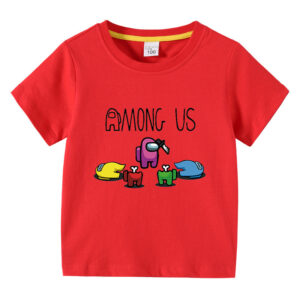 Children's summer short sleeved T-shirt