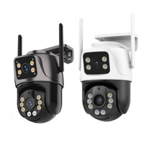 ICSEE High-Definition Wireless Binocular Camera Mobile Remote Full-Color Night Vision Outdoor Dome Smart Surveillance Camera