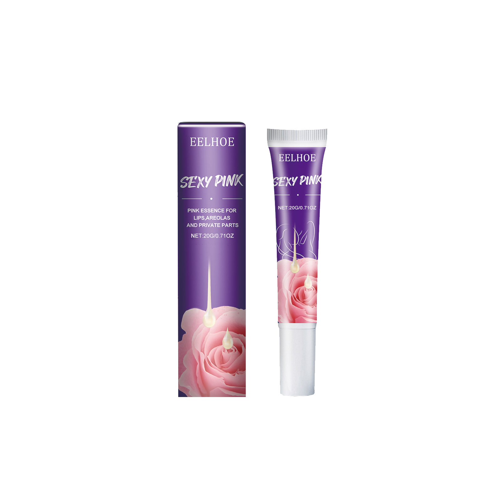 587056995 Brightener Pink Essence, Breast Areola Private Part Tender White Lip Joint To Remove Melanin Pink Essence - Image 1