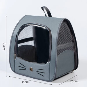 Pet Carrier Backpack, Travel Bag for Small Dogs and Cats, Breathable Mesh Car & Outdoor Carrier
