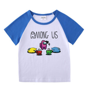 Children's summer short sleeved T-shirt