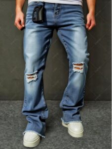 Shanxi Stretchy Slim Straight Pants