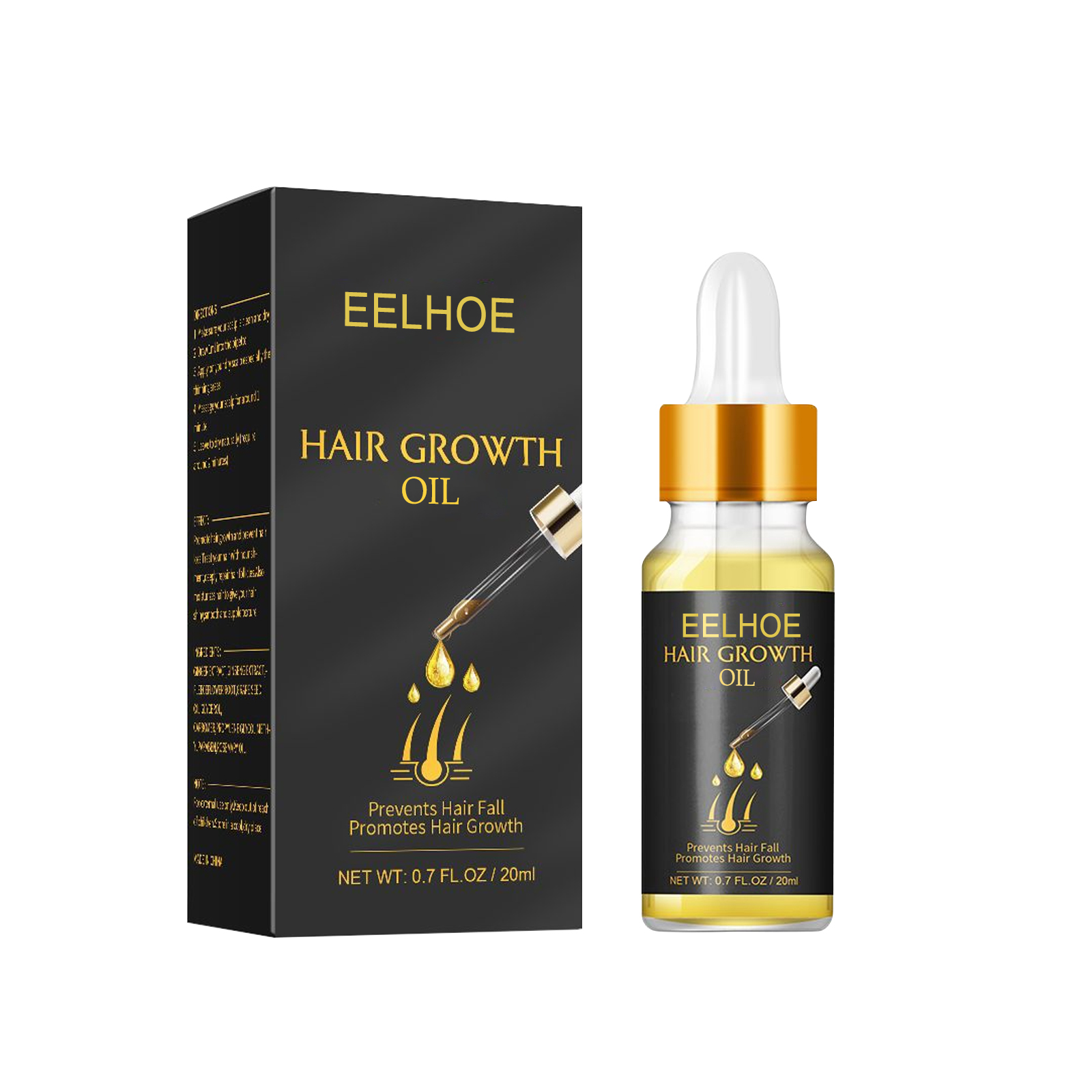 587059924 Hair Growth Oil, Strengthens And Strengthens Hair Essential Oil Softens And Moisturizes Hair And Thickens Hair Nutrient Solution - Image 1