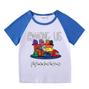 Children's summer short sleeved T-shirt