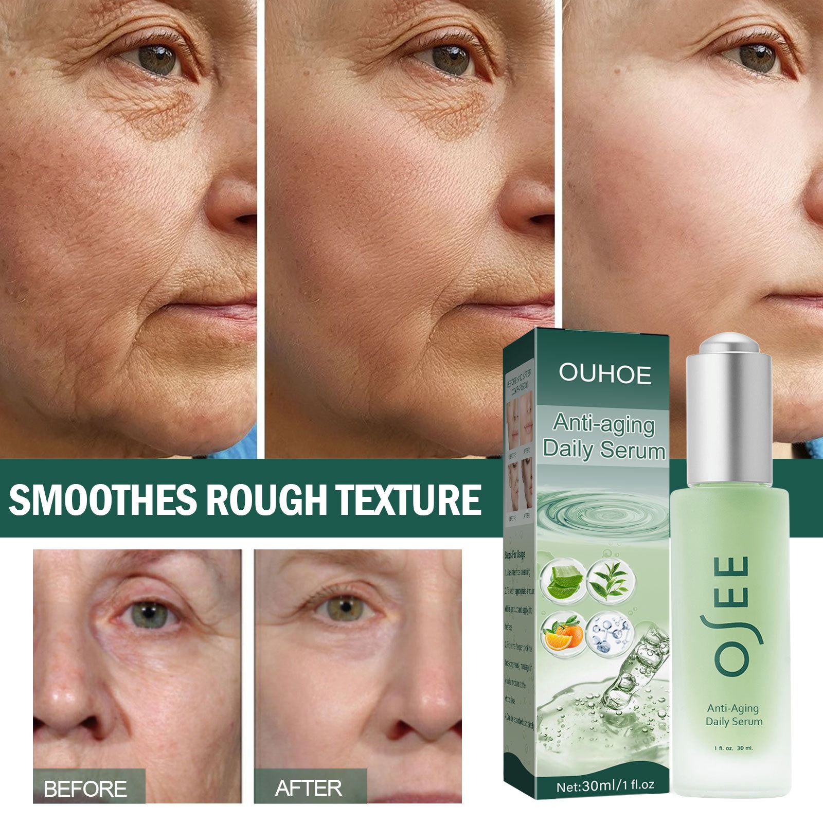 587090367 OUHOE Essence collagen replenishing essence whitening freckle removal facial essence brightening hydrating moisturizing - Image 1