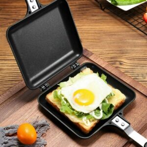 Sandwich Toastie Maker Toaster Machine Breakfast Non-stick Camping Stove Toaster U1